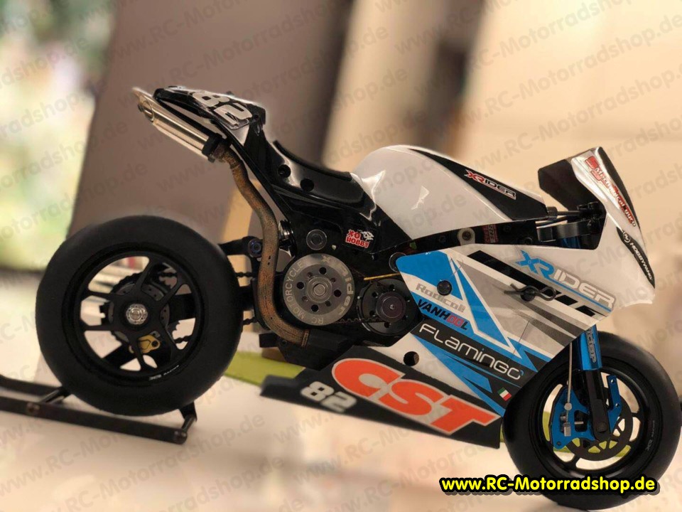 XR8192DG: Upgrade-Kit Einarmschwinge Aluminium grau für X-RIDER SATURN / CAFE RACER XR8192DG